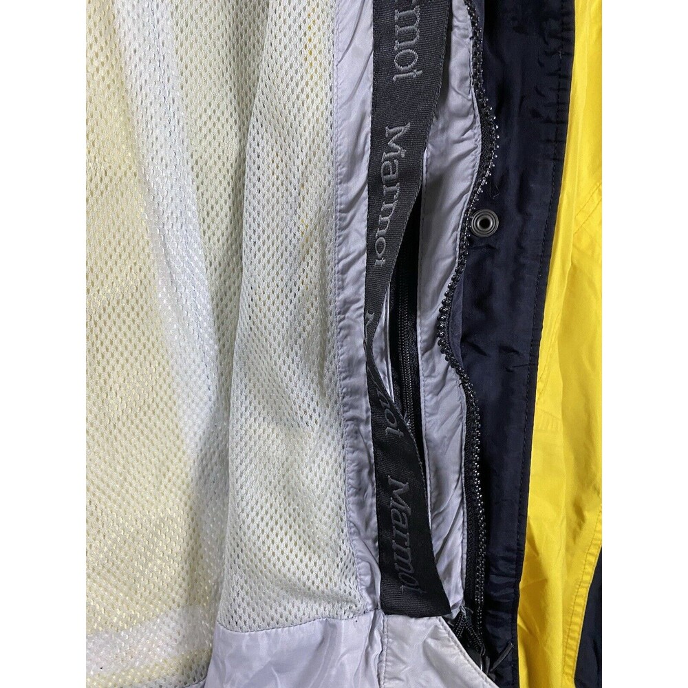 VINTAGE Marmot Jacket Womens Small Yellow Gore-tex Snowboard Ski‎ Winter Coat - Picture 12 of 16